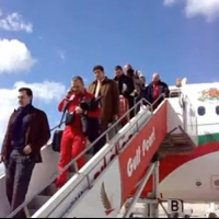 Горещо видео от посрещането на ЦСКА в Бенгази 