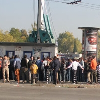 Баровците на мача, народът пред телевизора