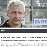 "Добре дошъл!" за Павел Дочев в Германия