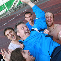 Играчите на Академик живеят като студенти