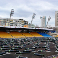 Навиха на 400 парчета покритието на "Лазур"