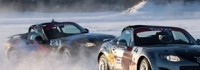 Кабриолетът Mazda MX-5 на лед